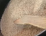 A picture of step 1 of Til chikki.