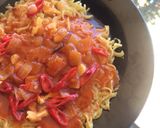 Foto langkah ke 4 dari resep Omelette siram saus asam manis.