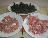 Foto del paso 4 de la receta Pizza de espinacas y beicon