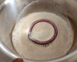A picture of step 2 of Kulhad coffee.