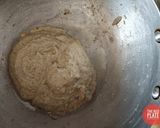 A picture of step 9 of Methi Matar Malai.
