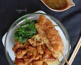 Foto langkah ke 7 dari resep Mie Ayam Kangkung Sempol.