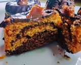 Foto del paso 4 de la receta: Budincitos marmolados de chocolate y dulce de leche