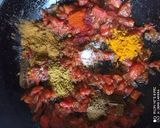 A picture of step 6 of Kabuli Chana Biryani /Chickpea Biryani.