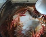 Gambar langkah 4 resipi Kari Udang Kacang Kelor.