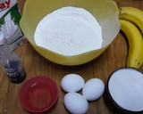 Foto del paso 1 de la receta: Torta de banana y chips de chocolate