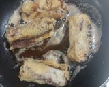 A picture of step 4 of Nutella banana Swiss rolls.
