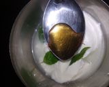A picture of step 2 of Charnamrit.