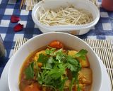 A picture of step 6 of Vegetarian Beef Stew Pho with Vegetables.