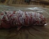 A picture of step 1 of Roast Beef with Caramelized Onions.