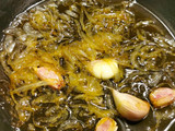 Hígado de ternera encebollado con Puré de patata