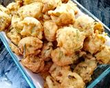 Gambar langkah 3 resipi Cucur Udang Geragau.