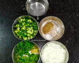 A picture of step 1 of Cucumber Buttermilk.
