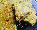 A picture of step 3 of Sweet potatoes omelette.