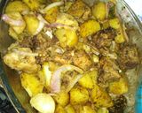 A picture of step 6 of Chicken and potatoes casserole.
