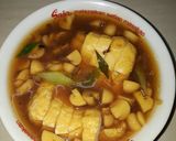Foto langkah ke 6 dari resep Tahu Jamur Saus Kecap.