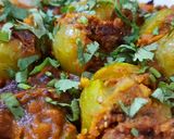 ભરેલા કાચા ટામેટાનું શાક (Masala Raw tomato sabji recipe in Gujarati) રેસીપી સ્ટેપ4ફોટો