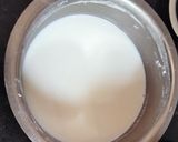 A picture of step 2 of Sabudana fruit dessert.