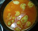 A picture of step 5 of Tari wala Dahi-Aloo.