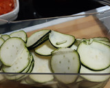 Foto del paso 3 de la receta: "Lasaña" de calabacín y pollo