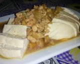 Foto langkah ke 6 dari resep Steamed tofu with minced chicken 🍛.