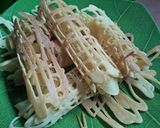 Foto langkah ke 5 dari resep Kue jala/bala-bala/laba-laba simple.