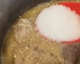 A picture of step 3 of Chicken green masala.