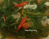 Foto langkah ke 5 dari resep Tumis Kangkung Saus Tiram (TIPS MEMASAK KANGKUNG).