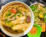 Hình bước làm 4 của món Bún măng gà