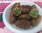 Foto del paso 6 de la receta: Croquetas de espinacas y acelga con fondo de pollo