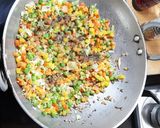 A picture of step 4 of Chinese Fried Rice.