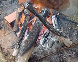 Foto del paso 1 de la receta: Asado a la cruz de lechón macerado en vinagre de manzana