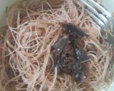 รูปขั้นตอนการทำที่ 1 ของ หมี่ข้าวกล้องผัดฮังเลแห้ง #leftover #upcycle No.6