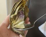 鹽焗朝鮮薊 Salt-Baked Artichokes的食譜步驟9照片