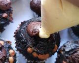 Gambar langkah 8 resipi Muffin Coklat Olimpik (Cara Ku).