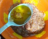 A picture of step 1 of Pan fried chaanp.