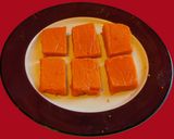 A picture of step 6 of Super Soft Carrot burfi.