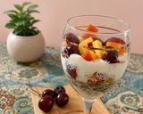 عکس مرحله 3 از دستور اوتمیل ماست و تخم شربتی