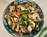 Foto langkah ke 3 dari resep Tumis Jantung Pisang.