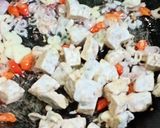 Foto langkah ke 2 dari resep Sayur Tumis Tempe Telur Puyuh.