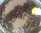 عکس مرحله 4 از دستور چیز کیک کاکائویی یخچالی