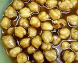 A picture of step 2 of Rainbow Chana Chaat.