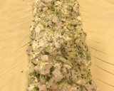 Foto del paso 2 de la receta: Trenza de pollo y brócoli 🥦