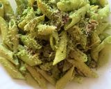 Foto del paso 6 de la receta: Pastas verdes con tocino