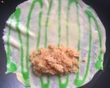 Foto langkah ke 4 dari resep Dadar Gulung Unti Kelapa.