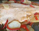 Foto del paso 4 de la receta: Salmón al horno con patatas panaderas