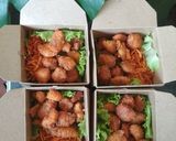 Foto langkah ke 5 dari resep Rice Box Chicken Salted Egg.