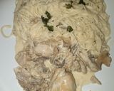 صورة لخطوة 6 من وصفة سباغيتي بالقشدة الطرية والفطر وصفة سهلة وسريعة 😋