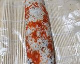 Foto langkah ke 4 dari resep Salmon Mentai Sushi Homemade.