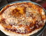 A picture of step 3 of Easy fast 3 minute pizza.